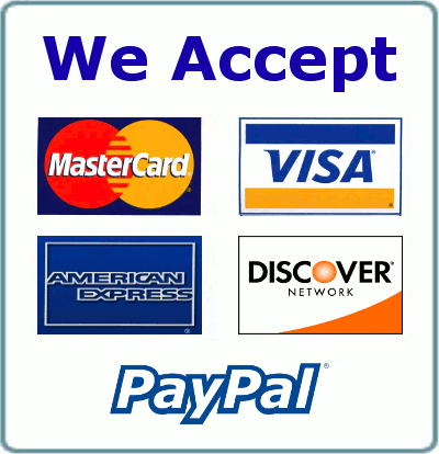 Printable We Accept Credit Card Signs