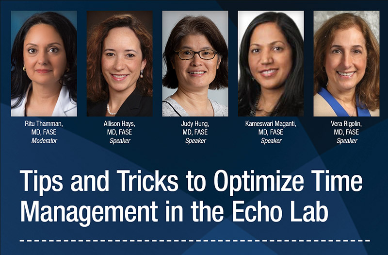 Tips and Tricks to Optimize Time Management in the Echo Lab