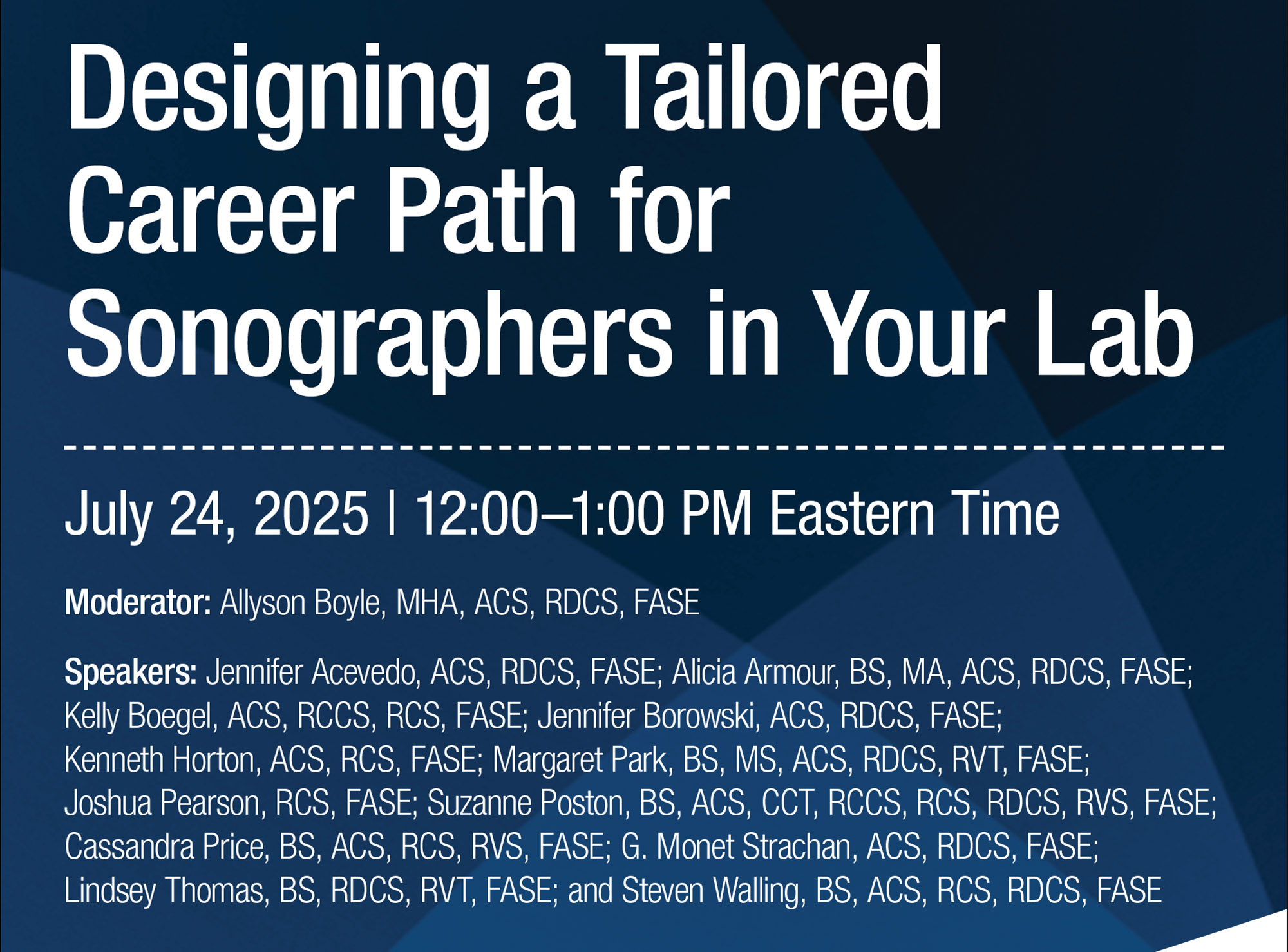 Designing a Tailored Career Path for Sonographers in Your Lab