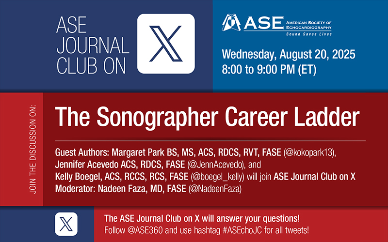 ASE Journal Club on X graphic