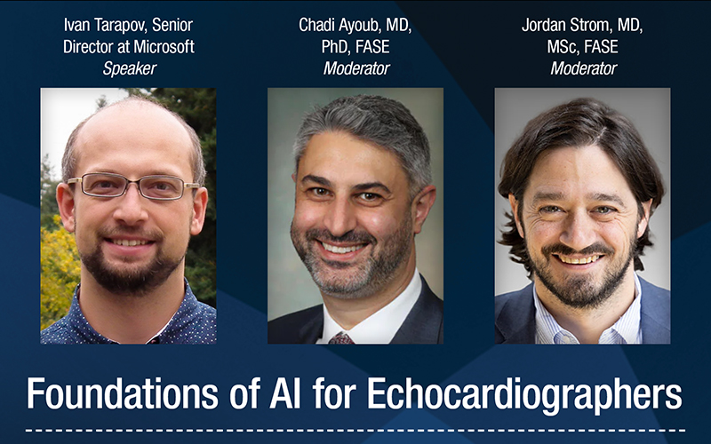 Foundations of AI for Echocardiographers webinar