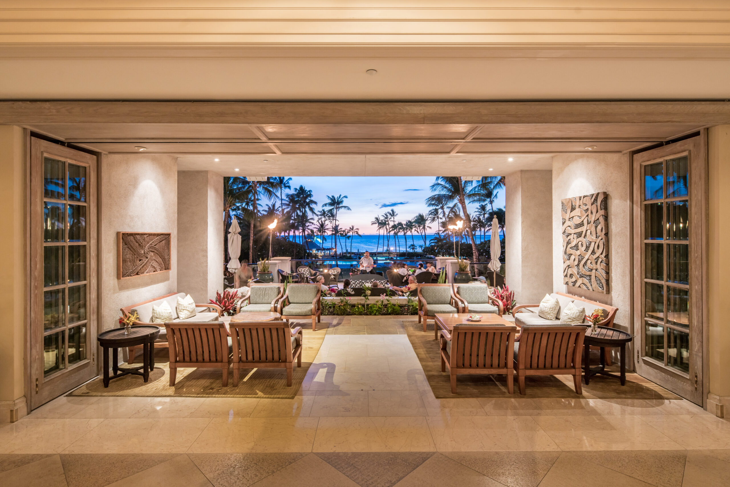 Fairmont Orchid Lobby Fairmont Orchid in Hawaii