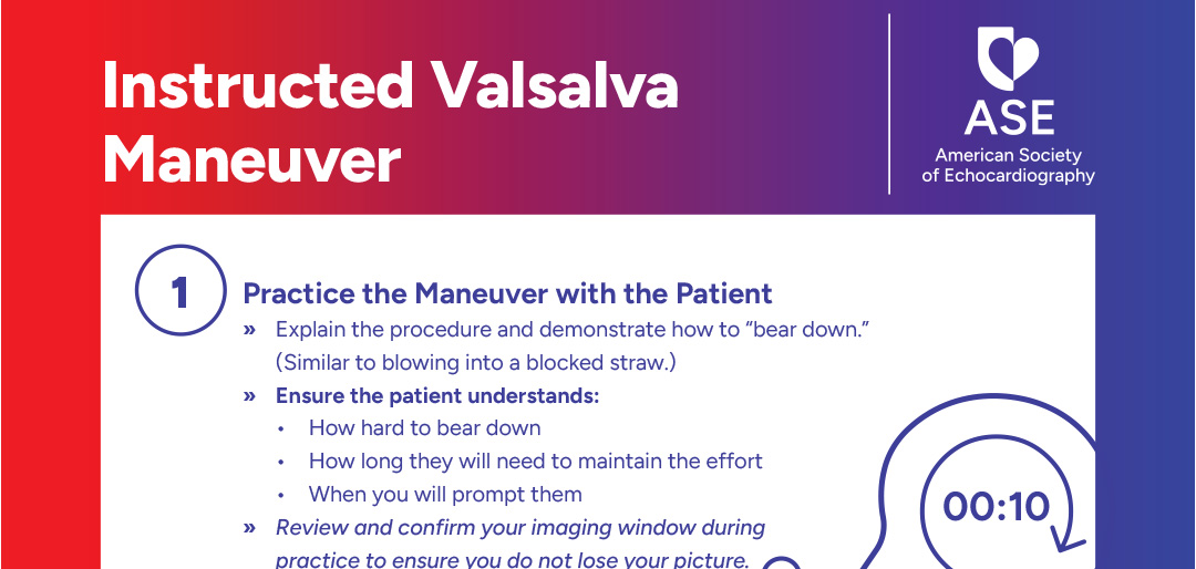 Instructed Valsalva Maneuver